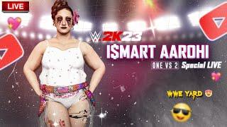 Ismart Girl VS Undertaker & Booker T  WWE 2K23 LIVE  WWE Yard  30 Dec 2024