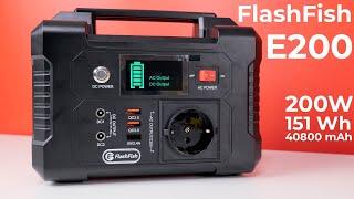 Обзор FlashFish E200 - бюджетная зарядная станция для дома | УНИВЕРСАЛЬНАЯ МОБИЛЬНАЯ БАТАРЕЯ