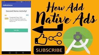 Admob Native ADS Tutorial English by Easy Tut 4 U