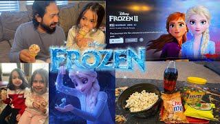 Disney’s Frozen Movie Watch Party + Ice Cream!