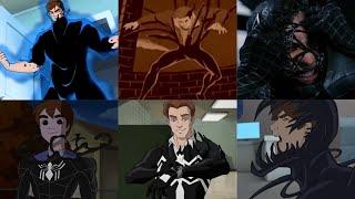 All Black Suit Spider-Man Transformations in Film & TV (Updated)