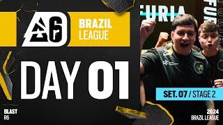 BLAST R6 | Brazil League 2024 - Stage 2 - Day 1