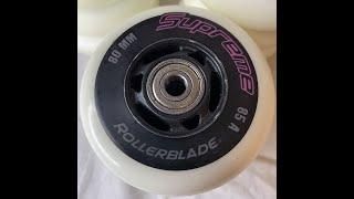 REVIEW- Rollerblade Supreme Wheels 80mm 85a