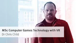 Meet Dr Chris Child, Programme Director of MSc Computer Games Technology with VR at City