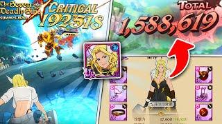 ABSURD DAMAGE!! FULL UR GEAR THOR FESTIVAL SHOWCASE! | Seven Deadly Sins: Grand Cross