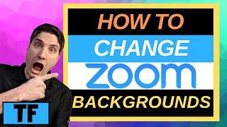ZOOM VIRTUAL BACKGROUND (2021) | How To Change FREE Zoom Backgrounds and Troubleshooting