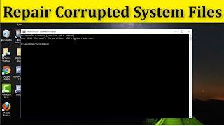 How To Repair Corrupted System Files || Windows 10