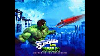 SUPERMAN:HULK/BEGINS "Movie"( Re-Upload from 2021) Full Film 48mins with Avengers