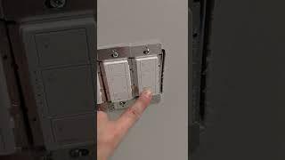 Programming Lutron Caseta switch with wireless Pico switch.