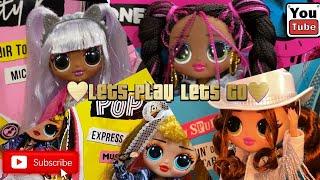 Opening ALL 4 LOL Surprise Remix Dolls! KITTY K  POP B.B.  LONESTAR  HONEYLICIOUS 