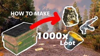 How to make 1000x loot in 7 days to die