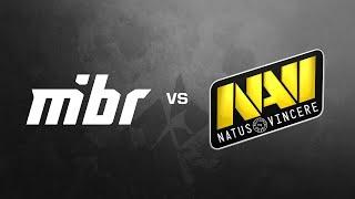 RU map 1 mirage  NAVI vs MIBR BO3 | ESL Pro League Season 13