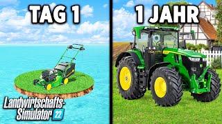 ÜBERLEBEN im OZEAN, beginnend mit 0$ in Farming Simulator 22!