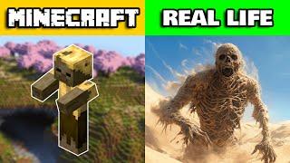 MINECRAFT MOBS VS REAL LIFE #14 | Super Realistic 4k