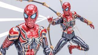 Marvel Infinity SAGA series 1/12 Spiderman review，Made by @LearnABC123-MoonbugKids@Mangmotion