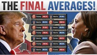 The 2024 Election Based on BATTLEGROUND Poll Averages (FINAL DAY!)