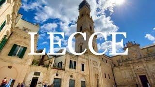 Lecce [Street View] - vlog of a perfect day trip while in Puglia