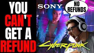 Sony Refusing To Refund Cyberpunk 2077 After CD Projekt Red ADMITS To Lying About Consoles