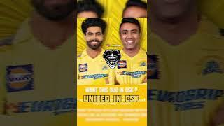 Duo Ash x jaddu  Csk #viralshort