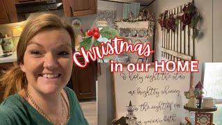 Decorating the DOUBLE WIDE for CHRISTMAS | Large Family Vlog