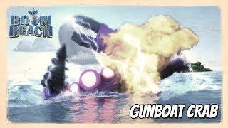 Boom Beach: Gunboat vs Mega Crab!