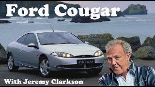 Jeremy Clarkson is driving Ford Cougar in classic old top gear