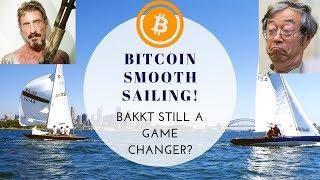 Corrections Complete; Higher Prices Ahead! BAKKT Still Major Catalyst? McAfee Knows Satoshi Nakamoto
