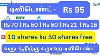 upcoming dividend bonus stocks 2024 monthly dividend paying stocks dividend stock tamil #sharemarket