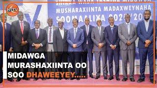 Gollaha Midowga Musharaxiinta oo soo dhaweeyay Go’aankii Madaxweynaha Soomaaliya.