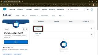 Import Data || Data Management || Salesforce Trailhead Answers || Salesforce Virtual Internship 2024