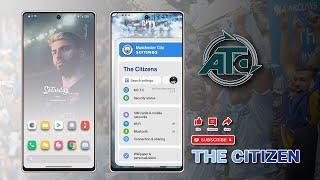 New Theme For miui v12-v12.5 || Manchester City - The Citizen Theme