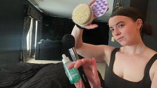 ASMR Spa: Hair, Skin, and Massage (realistic sounds)