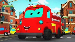 Blaze Fire Truck, Vehicle Song + More Nursery Rhymes for Kids