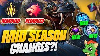 Massive Mid Season Changes for WarWick! New Items, New Runes, New Builds!