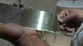 how to make eaching steel plate for the pad printing