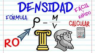 ️ CALCULAR DENSIDAD  [Fácil y Rápido] | FÍSICA |