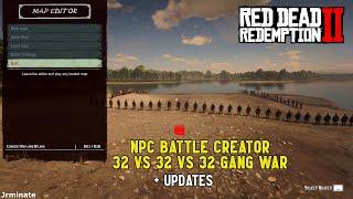 Red Dead Redemption 2 Gang Wars Battle Creator Teaser 2 + updates