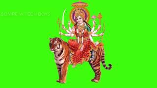 Green screen video।।durga mata ।। Navratri Puja