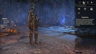 Elder Scrolls Online Dark Elf Armor Styles & Skills Tree Racial
