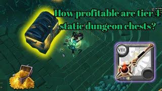 Are Albion Online Tier 4 Static Dungeon chests profitable? l Albion Online l PVE