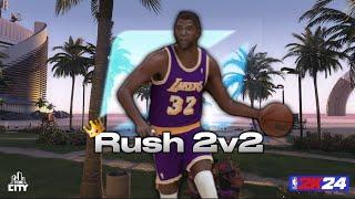 OLD HEAD snuck into Rush 2v2 Event in NBA 2K24