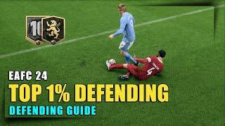 How To Defend Like a Top 1% Player In EAFC 24 No Matter The Meta - An Expert Defend Tutorials.