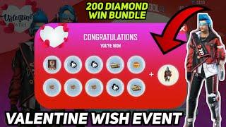 Valentine Wish Event in Free Fire - New Valentine Wish Event in Free Fire - Garena Free Fire