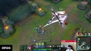 just faker on irelia nothing special