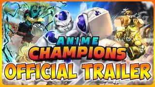 Anime Champions Simulator Official Release Date Trailer