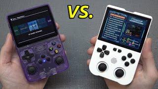 R36S vs. XU10 .. The Best Budget Handheld Battle ! 