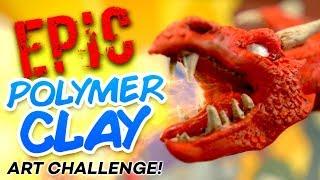 EPIC POLYMER CLAY ART CHALLENGE!