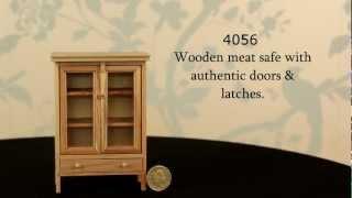 1/12 Miniature Wooden Meat Safe