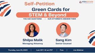 Self-Petition Green Cards | Free Attorney Webinar