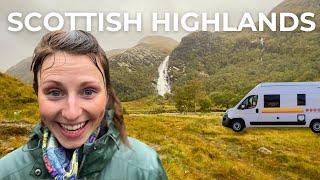 Reality of traveling the Scottish Highlands in a Van